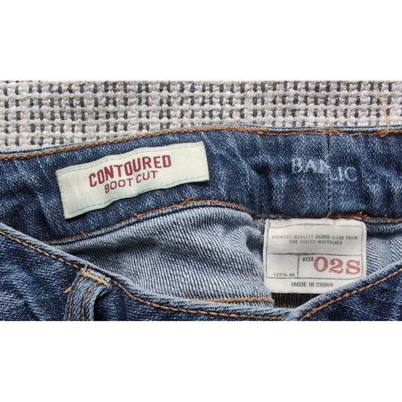 Banana Republic Medium Wash Contoured Boot Cut Women's Jeans Size 2 Short - Picture 4 of 10